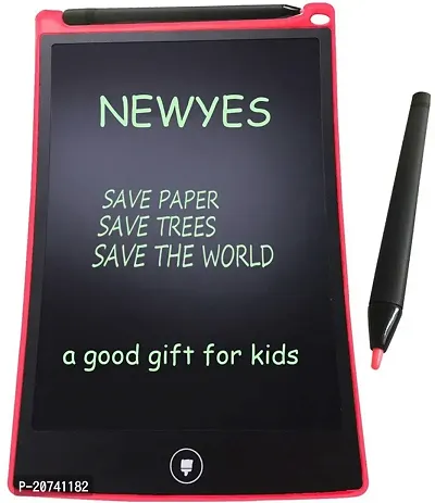 HIGH QUALITY 8.5 Inch LCD Writing Tablet Drawing Board Erase Slate Pad Electronic Blackboard School Office Home Paperless Stationery  (Red, Black)-thumb2