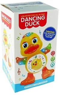 Dancing Duck Toy with Real Dancing Action  Music Flashing Lights, Multi Colornbsp;nbsp;(Multicolor)-thumb2