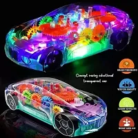 Transparent Electronic Car with Colorful Light and Music-Bump-thumb2