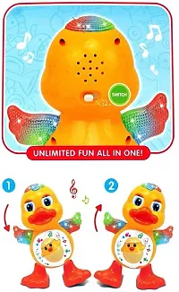 Dancing Duck with Music Flashing Lights and Real Dancing Action for Kids-thumb2