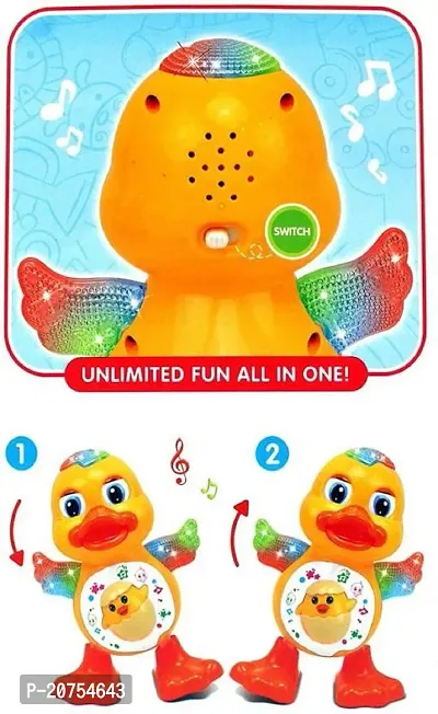 Dancing Duck with Music Flashing Lights and Real Dancing Action for Kids-thumb3