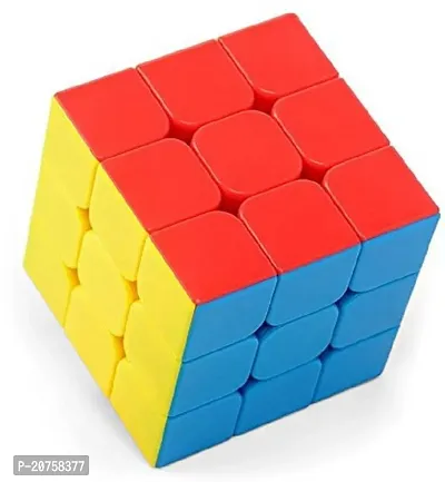 3x3x3 Speed Cube Stickerless  (1 Pieces)-thumb3