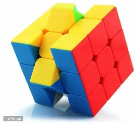 toyland 3X3 High Speed Stickerless Cube  (1 Pieces)-thumb0