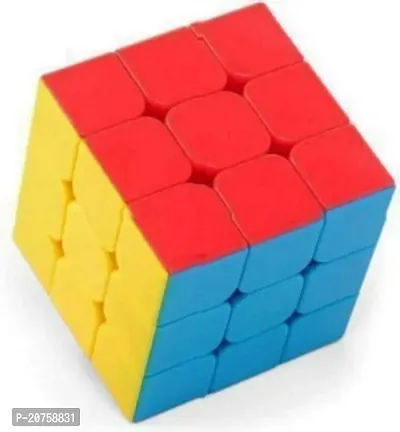 3X3X3 High Speed Smooth Magical Sticker less Cube | Puzzle | Toys | JKTCC0015-thumb2