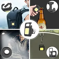 Portable Mini LED Keychain Flashlight  bottle opener LED-thumb2