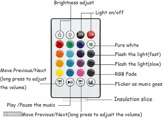 Color Changing RBG Led Music Bulb Bluetooth Music Bulb Led For Party Home Decoration And Night Light WIth 7W RBG LED and 5 W bluetooth Sterio Speaker For Home Party Decoration, Birthday Celibration Ni-thumb2