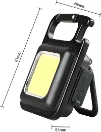 COB Small Flashlights Bright Rechargeable Keychain Mini Light-thumb2