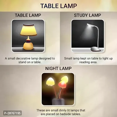 Energy Efficient Colorful Mushroom LED Night Lamp-thumb2