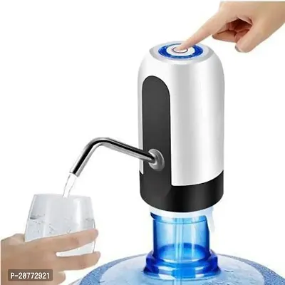 Upgraded Automatic Water Can dispenser pump with Rechargeable Battery for 20 Ltr Can Bottled Water Dispenser Bottom Loading Water Dispenser-thumb0