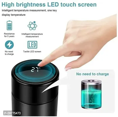 HIG NEW Bottle with LED Temperature Display Touch Screen Water Bottle-thumb2