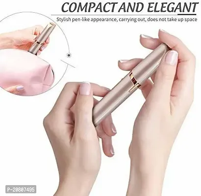 JV_795 Eyebrow Trimmer Pen Runtime: 120 min Trimmer for Women (Gold) Runtime: 120 min Trimmer for Women  (Gold)-thumb0