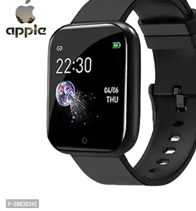Smart Watch for Mens - ID116 Plus Bluetooth Smart Watch Fitness Band for Boys, Girls, Men, Women  Kids | Sports Watch for All Smart Phones I Heart Rate and BP Monitor - Black,,,-thumb0