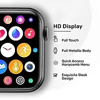 i8 Pro Max Touch Screen Bluetooth Calling Smartwatch with Activity Tracker Compatible with All 3G/4G/5G Android  iOS Smartphones-thumb2