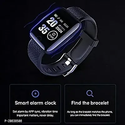 ID116 Plus Bluetooth Smart Fitness Band Watch with Heart Rate Activity Tracker OLED Touchscreen for Men/Women-thumb3