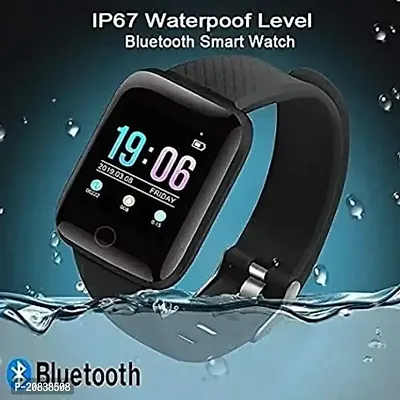 ID116 Plus Bluetooth Smart Fitness Band Watch with Heart Rate Activity Tracker OLED Touchscreen for Men/Women-thumb2