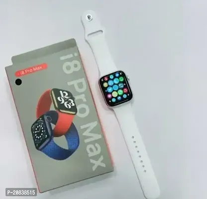 I 8 MAX SMART WATCH (ROYAL WHITE IN COLOUR)-thumb0