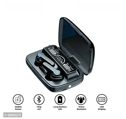 M19 TWS Wireless Truly Earbuds/air-pod/ buds5.1 Bluetooth Headset with power bank Wireless Earphones-thumb0