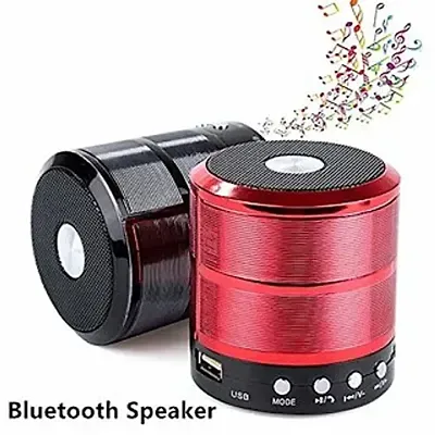 Buy 887 Multi Colour Bluetooth Speaker Lowest price in India