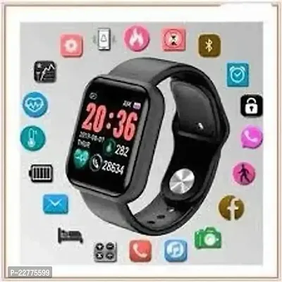 D20 Bluetooth Smartwatch Touch Screen Bluetooth Smart Watches for Android iOS Phones Wrist Phone Watch, Heart Rate  SpO2 Level Monitor, Multiple Watch Faces, Activity Tracker, Multiple Sports Modes-thumb2
