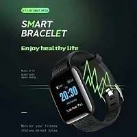 Id-116 Bluetooth Smartwatch Wireless Fitness Band for Boys, Girls, Men, Women  Kids | Sports Gym Watch for All Smart Phones I Heart Rate and spo2 Monitor-thumb1