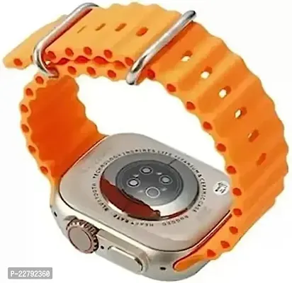 Ultra Seris 8 Smart Watch T800 Ultra Men Two Watch Smartwatch Bluetooth Call Wireless Charge Fitness Bracelet (Orange)  T-800 Ultra smartwatch-thumb3