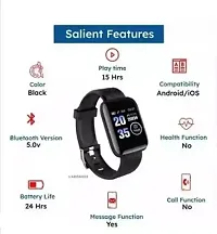 ID116 Smart Watch for Womens, Bluetooth Smartwatch Touch Screen Bluetooth Smart Watches for Android iOS Phones Wrist Phone Watch Camera,Women Men Bluetooth Smartwatch Wireless Fitness Band for Boys, G-thumb1