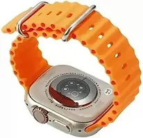 Ultra Seris 8 Smart Watch T800 Ultra Men Two Watch Smartwatch Bluetooth Call Wireless Charge Fitness Bracelet (Orange)  T-800 Ultra smartwatch-thumb1