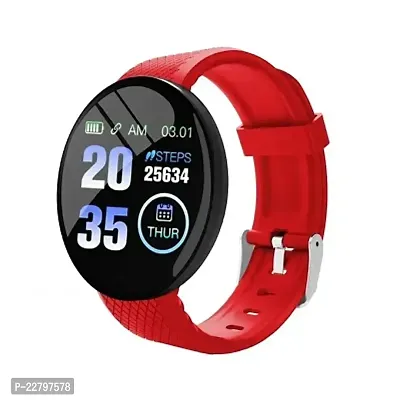 D18 Red smartwatch