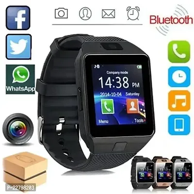 Buy LOPAZ DZ09 Bluetooth Smart Watch Phone Camera and Sim Card Smartwatch  (GOLD Strap, FREE SIZE) Online at Best Prices in India - JioMart.