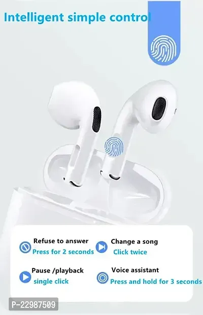 Buy Tunifi Air 320 White TWS With upto 48 Hours playback Wireless