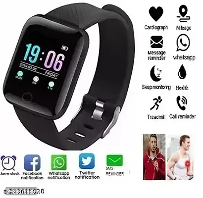 Smart Watch for Men - ID116 Water Proof Touchscreen Smart Watch Bluetooth 1.44 HD Screen Smart Watch with Daily Activity Tracker, Heart Rate Sensor, Sleep Monitor, smart watch for Kids, Boys  Girl --thumb3