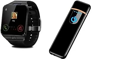 DZ09 Bluetooth Smartwatch,Touchscreen Wrist Smart Phone Watch Sports Fitness Tracker with SIM SD Card Slot Camera - Black