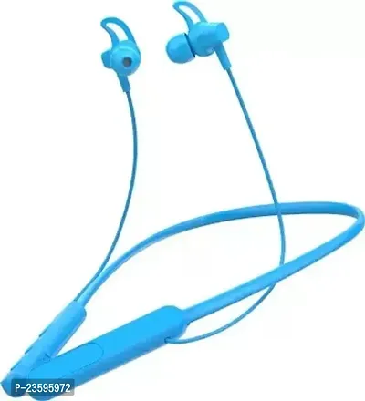 Fire-T20 40 Hours Play Time Bluetooth Neckband Low Price High Bass Headset Bluetooth Headset  (OCEAN BLUE True Wireless)-thumb0