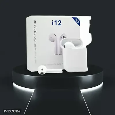 i12 TWS Wireless Bluetooth Headphones Earbuds Earphones with Charging Box Twins Mini Earbuds for Android with sensor Drive: 15mm Impedance: 40 ohms Bluetooth version: Bluetooth v5.0 + EDR Power le-thumb0