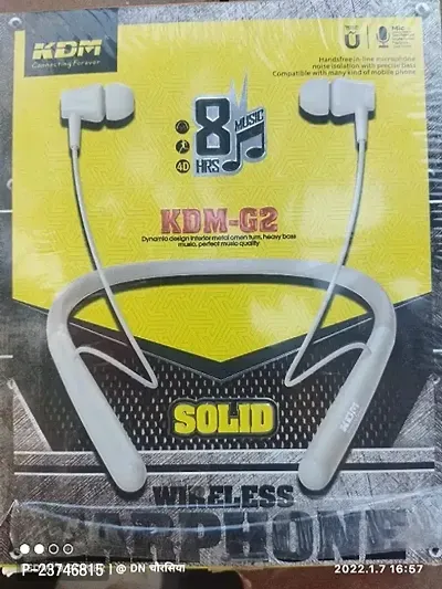 Buy Simtim kdm G2 Solid Neck Band With 8 Hrs Battery Back Up black Online In India At Discounted Prices