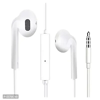 Compatible With Oppo Vivo Mi Mobile In- Ear Wired Headphone-thumb0