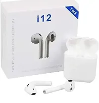 I12 TWS Wireless Earphone Bluetooth 5.0 Touch Eauds Headset With Charger Box-thumb1