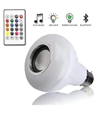 Music Bulb with Bluetooth Speaker Music Color Changing led Bulb, DJ Lights with Remote Control Music Dimmable for Home, Bedroom, Living Room, Decoration-thumb1