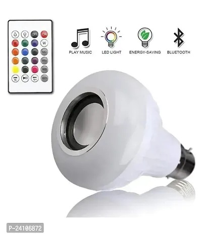 Music Bulb with Bluetooth Speaker Music Color Changing led Bulb, DJ Lights with Remote Control Music Dimmable for Home, Bedroom, Living Room, Decoration-thumb2