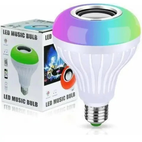 Led Smart bulbs with  Remote control Bluetooth speakers