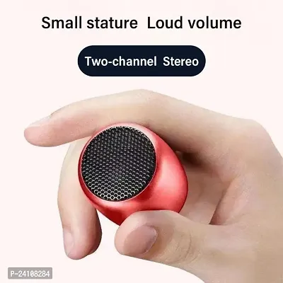 Mini Boost Wireless Portable smallest speaker mini hand wireless speaker small pocket big sound 3D Ultra Sound| Heavy bass woofer multimedia| Rock Beat Blast Stereo (Compatible only with MOBILE, LAPTO-thumb3