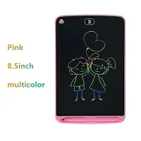 LCD Writing Tablet Doodle Board, 8.5 inch Colorful Drawing Pad,Electronic Drawing Tablet, Drawing Pads,Travel Gifts for Kids Ages 3 4 5 6 7 8 Year Old Girls Boys (Pink)-thumb2
