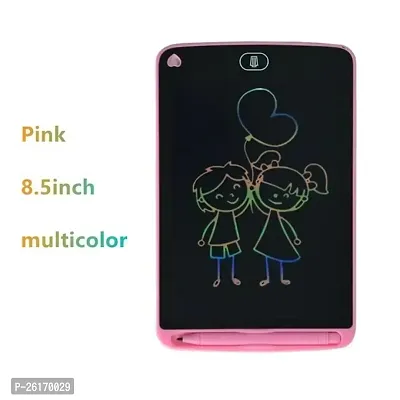 LCD Writing Tablet Doodle Board, 8.5 inch Colorful Drawing Pad,Electronic Drawing Tablet, Drawing Pads,Travel Gifts for Kids Ages 3 4 5 6 7 8 Year Old Girls Boys (Pink)-thumb3