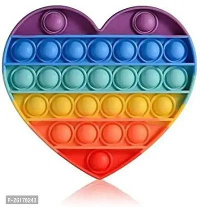 POP it sensory fidget toy with bubbles(Heart Shape) for your loved ones-thumb0