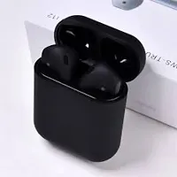 In pods i12 Earphone Stereo v5.0 with Touch Sensor Bluetooth Headset Bluetooth Headset  (Black, True Wireless)-thumb2