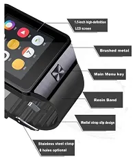Mirza DZ09 Smart Watch  Selfie Stick For Micromax Canvas Fire 4GDZ09 Smart Watch With 4G Sim Card Memory Card Selfie Stick-thumb1