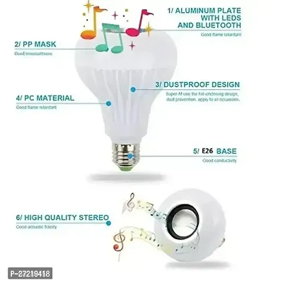led bulb with Bluetooth speker  AND remote controll  change color light-thumb3