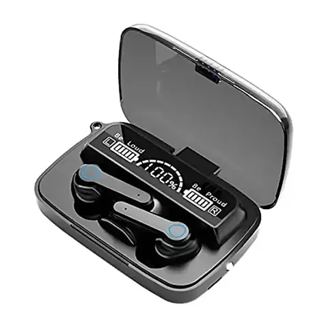 NEW TWS M19 Wireless Earbuds Bluetooth Headset Bluetooth Headset  (Black, True Wireless)