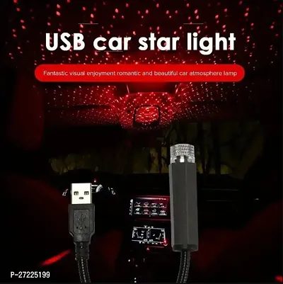 Sulfar USB Roof Star Projector Lights with 3 Modes, USB Portable Adjustable Flexible Interior Car Night Lamp Decor with Romantic Galaxy Atmosphere fit Car, Ceiling, Bedroom, Party