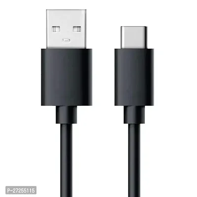5W to 20W Type-C USB Cable for Realme V21 / V 21 USB Cable Original Like | Charger Cable | Rapid Quick Dash Fast Charging Cable | Data Sync Cable | Type C to USB-A Cable (4 Amp, 1 Meter/3.2 Feet, TC8,-thumb0